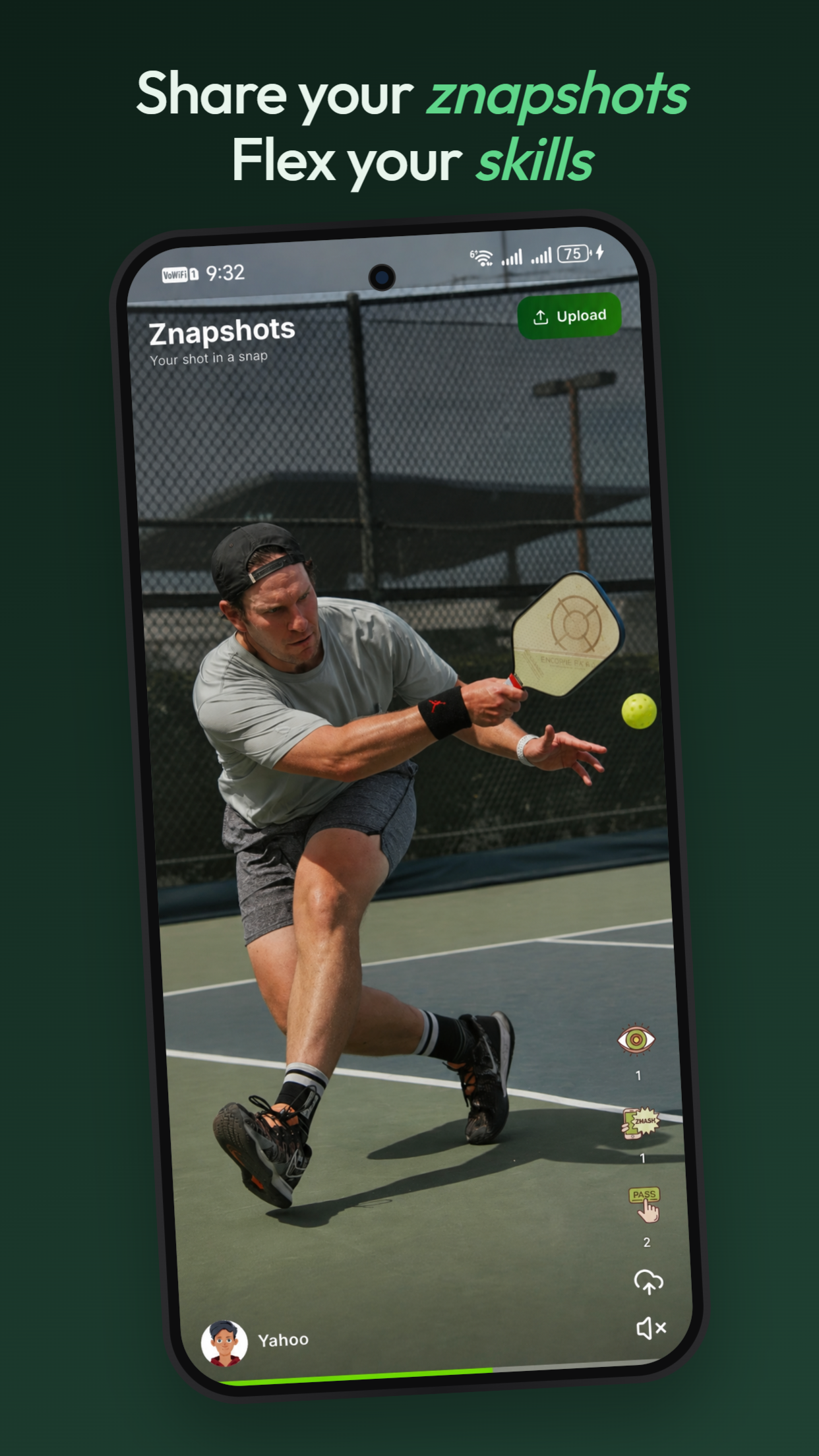 Zmashers app — Znapshots